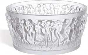 10611346 Lalique Ваза для фруктов Bacchantes Хрусталь