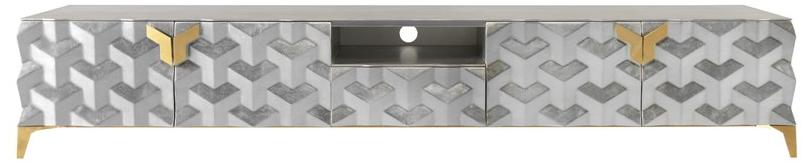 Jetclass Низкая лакированная тумба под ТВ Triny Jtn215, jtn215a  - Вид №1