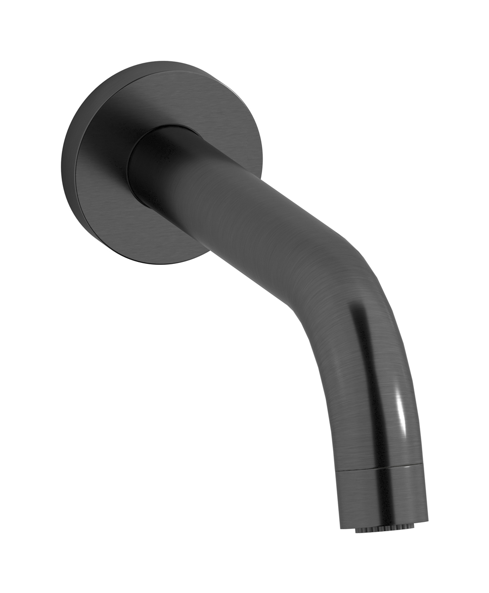 Кронштейн для душа со встроенным аэратором WE ARE IB ma060cs Brushed Black Chrome Monamour 