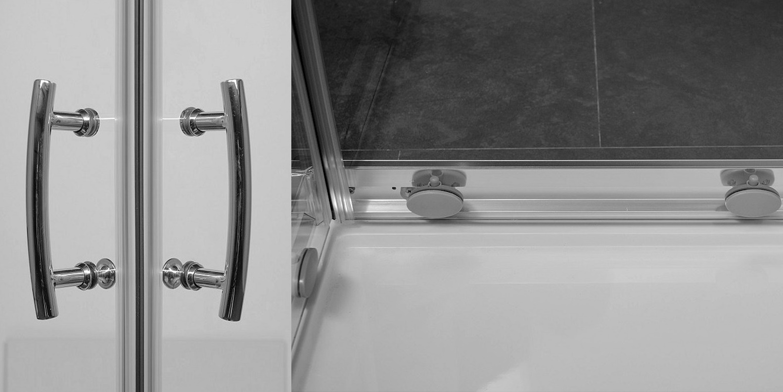 Душевой уголок Aquanet Alfa Cube 90x90-12, прозрачное стекло 168416 - Вид №3