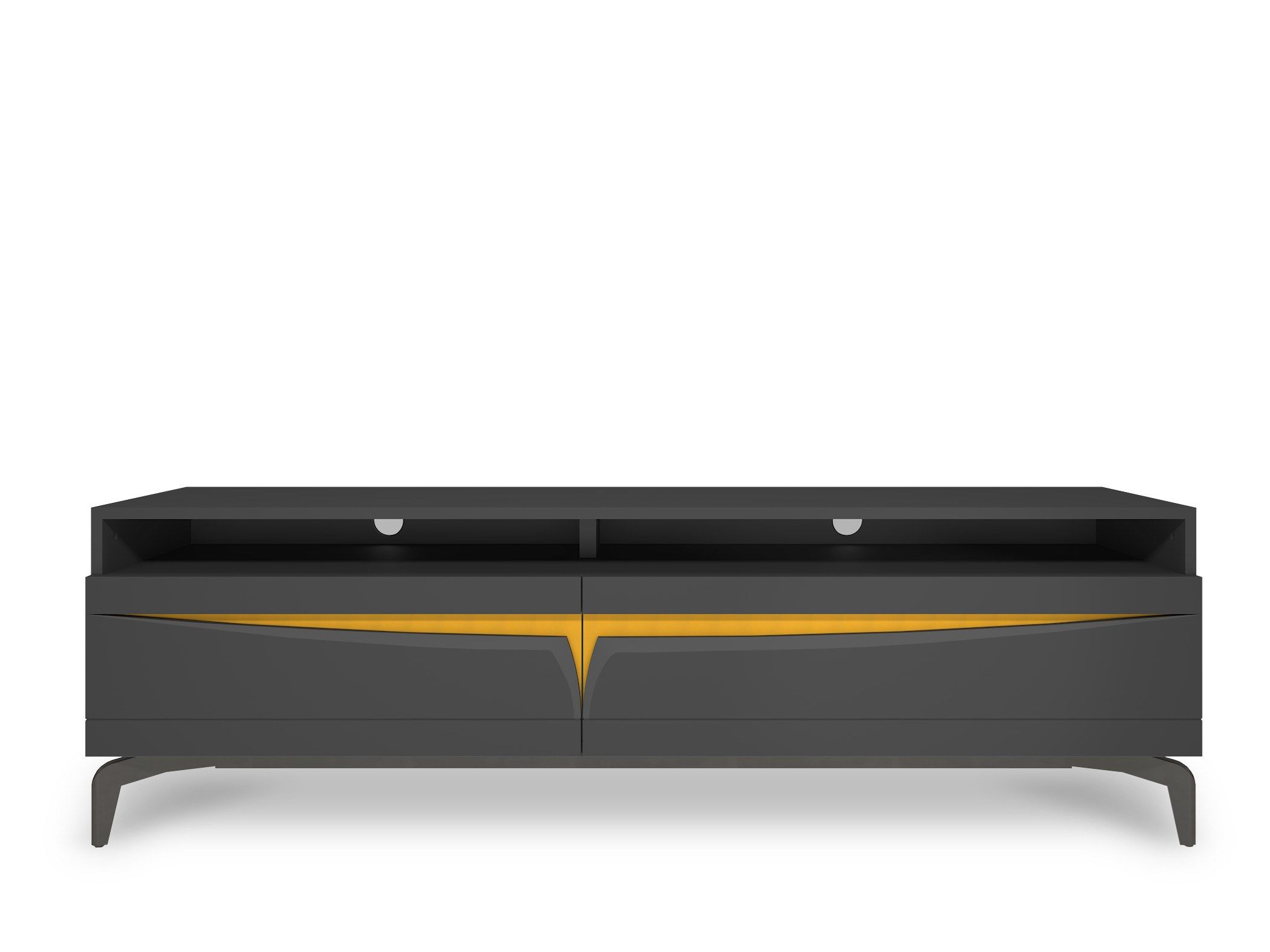 Низкий деревянный шкаф для телевизора с распашными дверцами animovel Iris ARCH-00148977