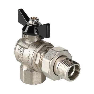 VT.328.N.05 Кран шаровой усиленный VALTEC PERFECT угловой с полусгоном Valtec 3/4" 