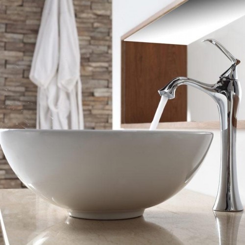 KCV141-KEF15000 Накладная раковина на столешницу  прямоугольная Krausru  - Вид №9