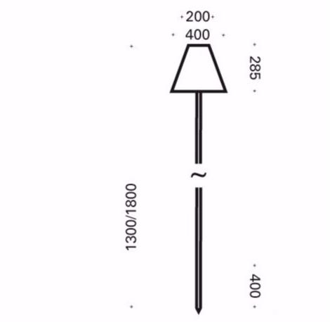 Top Light Торшер из пластика для улицы sun-id-1426272 - Вид №8