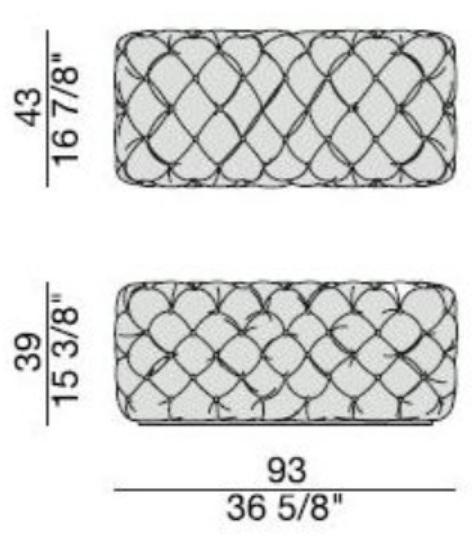 Porada Мягкий пуф на гранулах Iron sun-id-1456298 - Вид №1