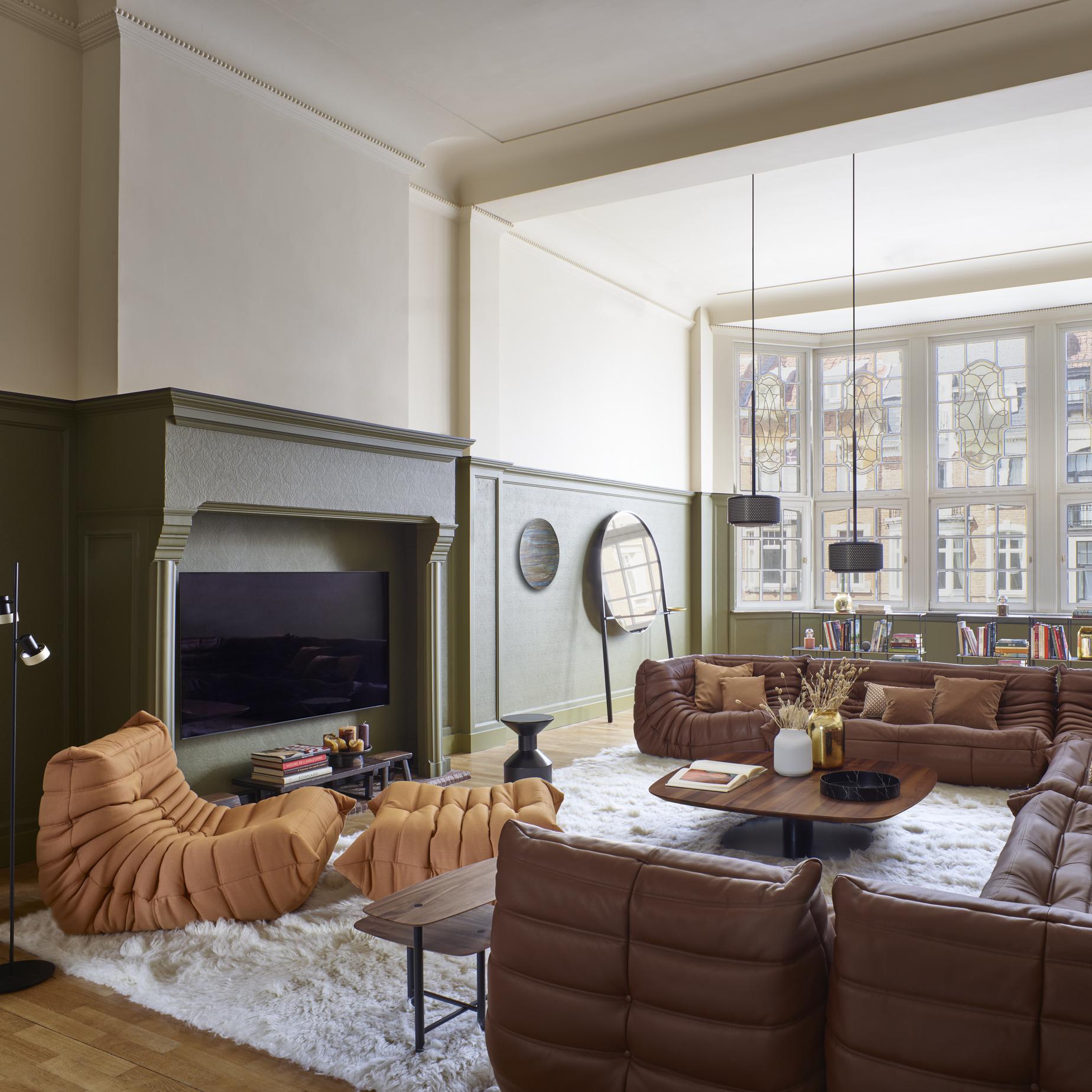 Съемное кресло-мешок из ткани Ligne Roset Того ARCH-00011468 - Вид №4