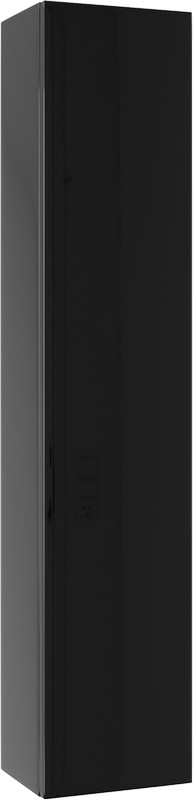 Анкона пенал подвесной, цвет черный  An.05.25/BLK AQWELLA Ancona sun-id-277851 - Вид №1