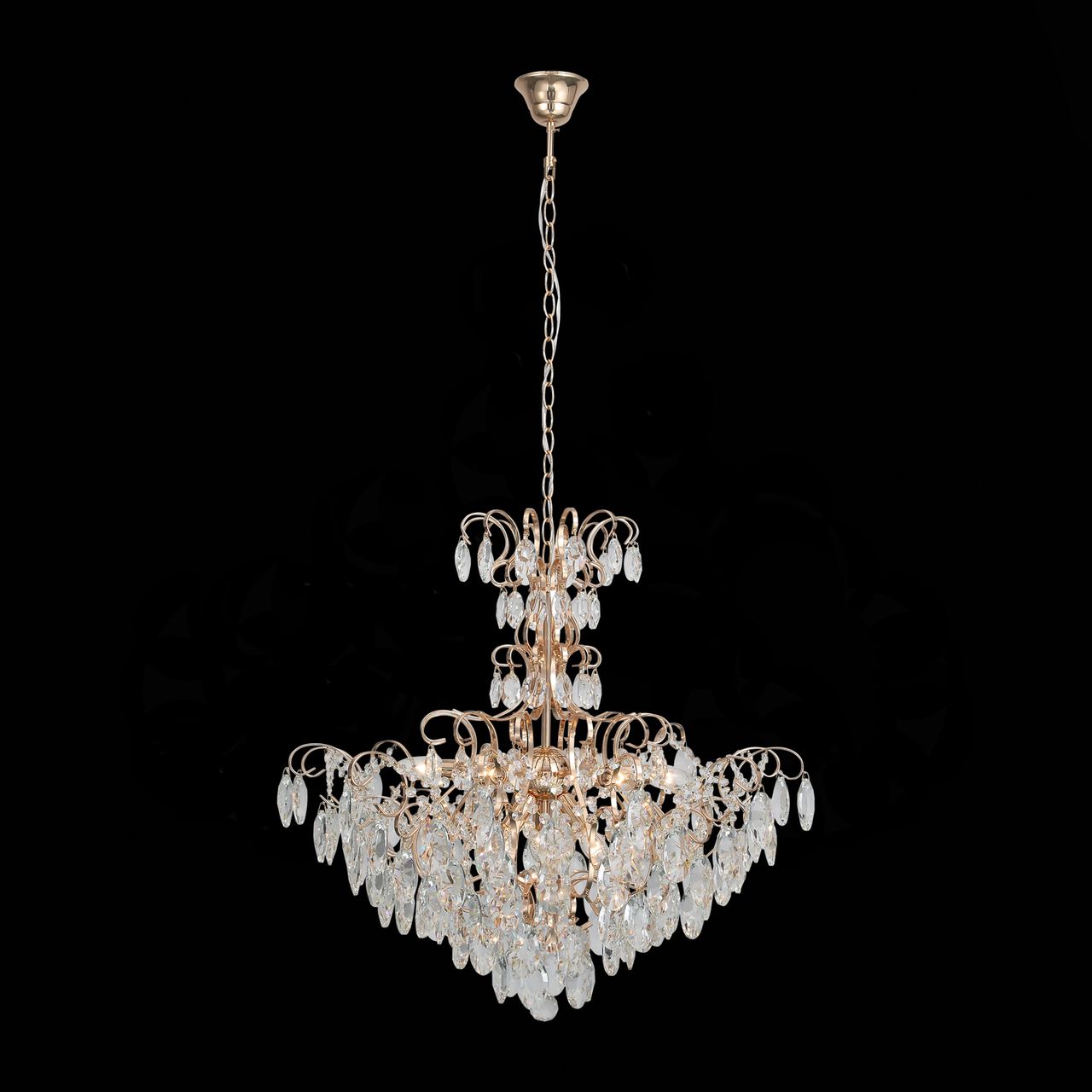 Подвесная люстра ST Luce Orecchini SL846.203.09 ST LUCE ДИЗАЙНЕРСКИЕ, ORECCHINI GOLD 109225 Золотой  - Вид №3
