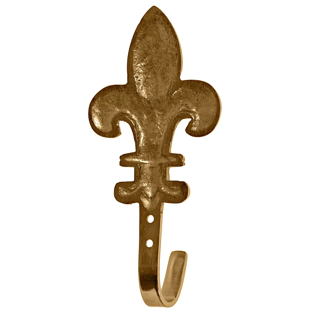 Крючок Fleur-DE-LYS LB-119 PB, цвет латунь LAMPLANDIA STLM-2050781 - Вид №1