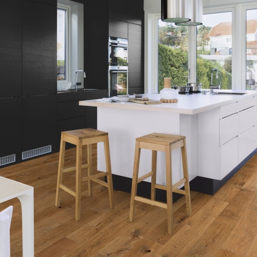 Массивная доска Boen Solid Plank Historical 187 Live Natural Дуб Натур (Гладкая) 800-2220х187 мм EHCCVKWD - Вид №13