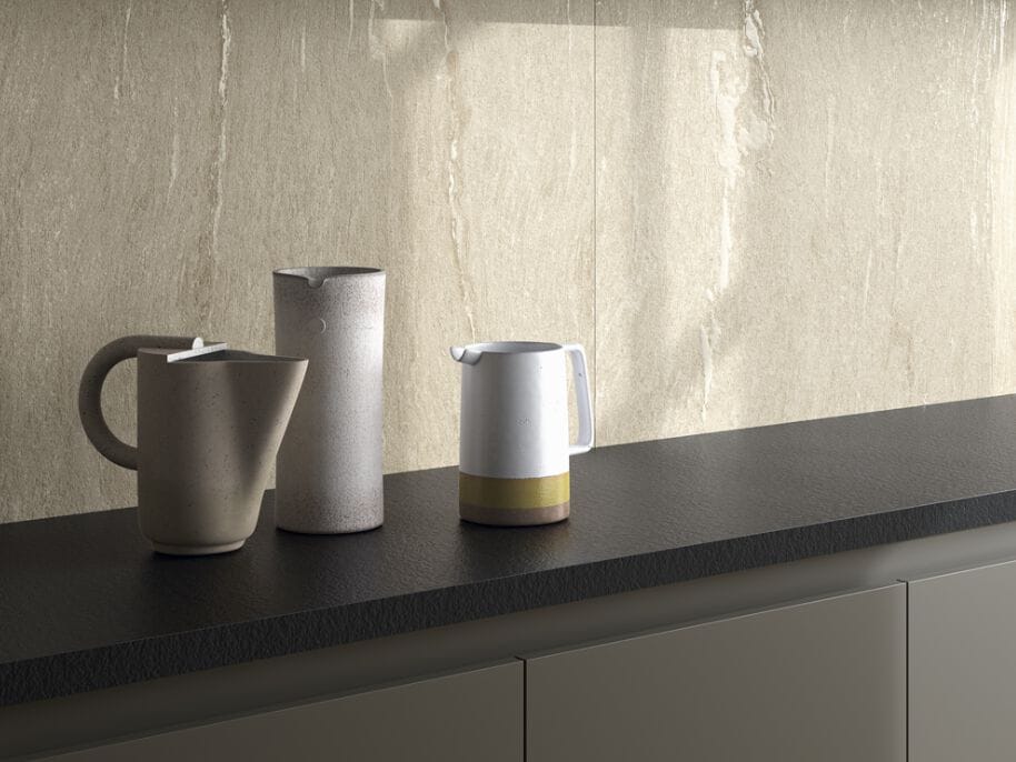 Кухонный топ из керамогранита с эффектом камня CERAMICA FONDOVALLE MYTOP ARCH-00101913