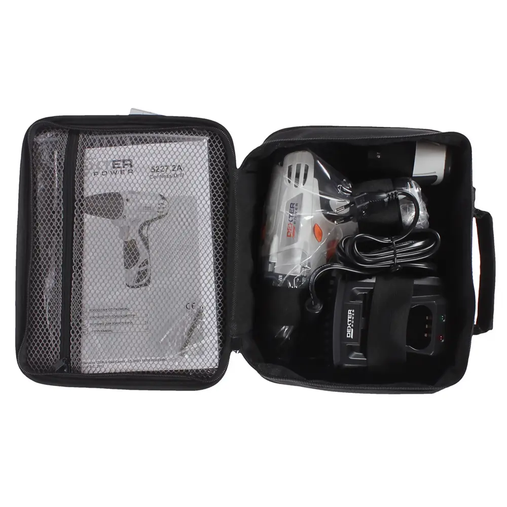 Шуруповерт аккумуляторный Dexter Power, 12 В Li-ion 1.3 Ач STLM-2205313 - Вид №4