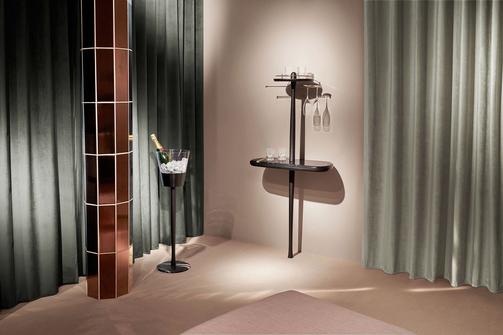 Алюминиевое и деревянное ведро для льда NOMON Moments ARCH-00035071 - Вид №12