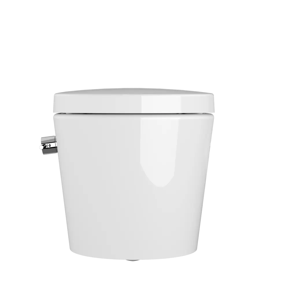 Унитаз подвесной безободковый VitrA Nest с биде горизонтальный выпуск 82634382 STLM-2075198 - Вид №2