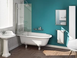 Ванна акриловая Hampton левосторонняя с ножками L3W Hampton Burlington E13, L3W