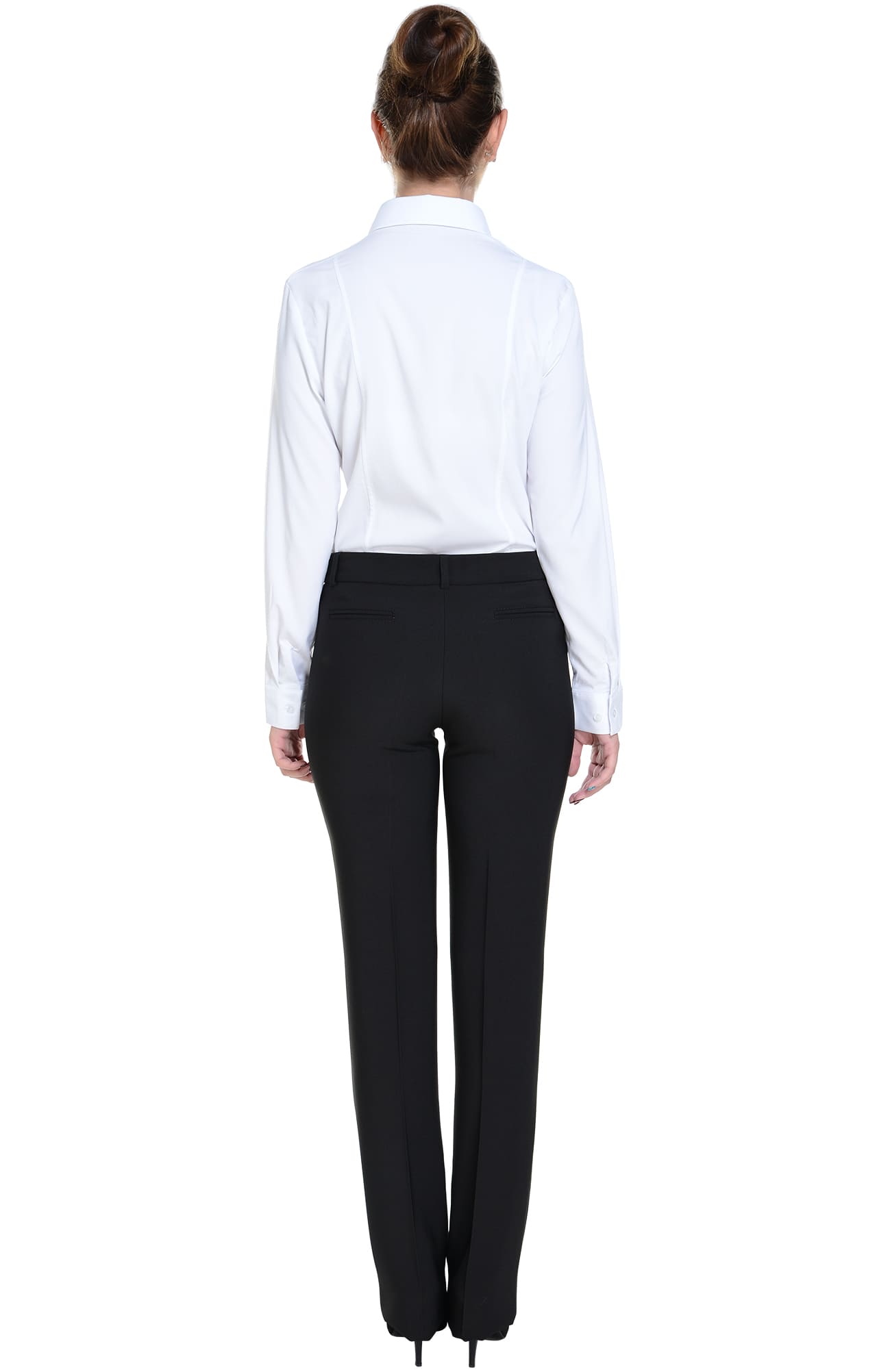 62484 Рубашка женская  white El-Risto  Корпоративная одежда  размер 40 (XS)  - Вид №7