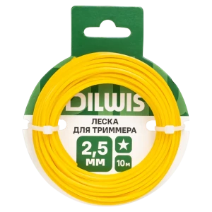 Леска DILWIS 2.5 мм 10 м цвет желтый