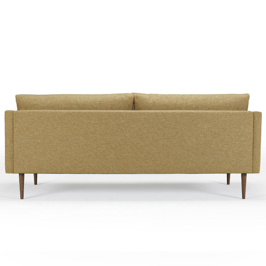 Диван трехместный Hugo с ножками из дуба/ореха, песочный Kragelund 37003248241 - Вид №3