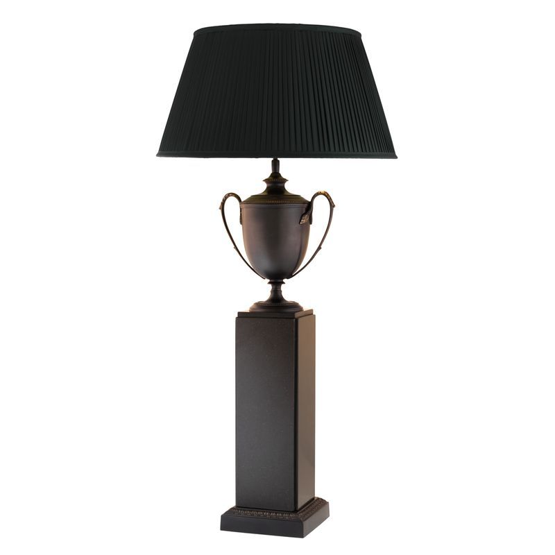 Настольная лампа Dominicus от Eichholtz бронза 109571 EICHHOLTZ ИНТЕРЬЕРНЫЕ 061762 Бронза;черный  - Вид №1
