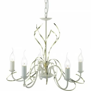 Подвесная люстра Arte Lamp Cinta A1309LM-5WC белая ARTE LAMP CINTA 056326 Белый