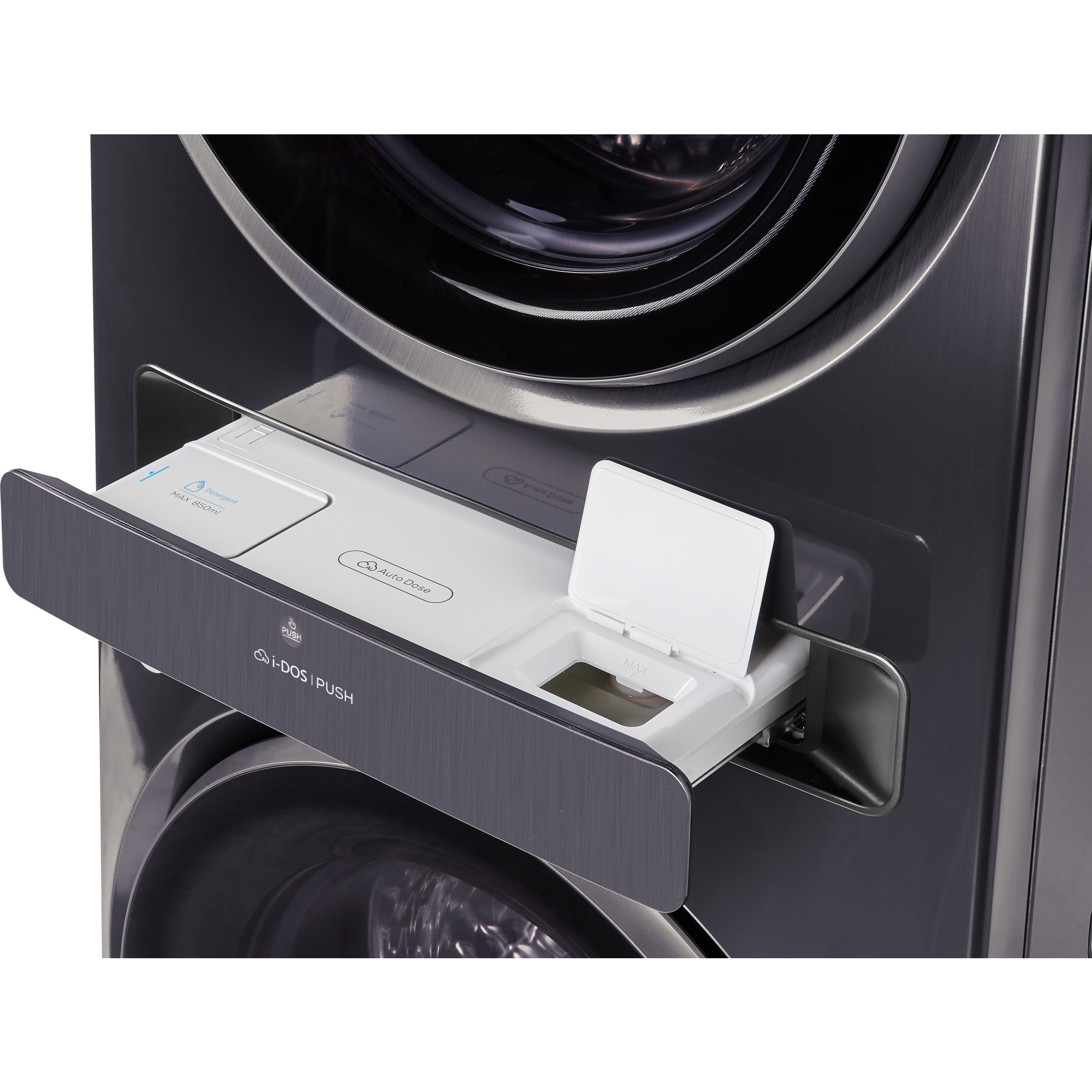 9171883 Стирально-сушильная машина HIBERG TOWER i-DD 107-612 Sd серый STDN-0122866 - Вид №6