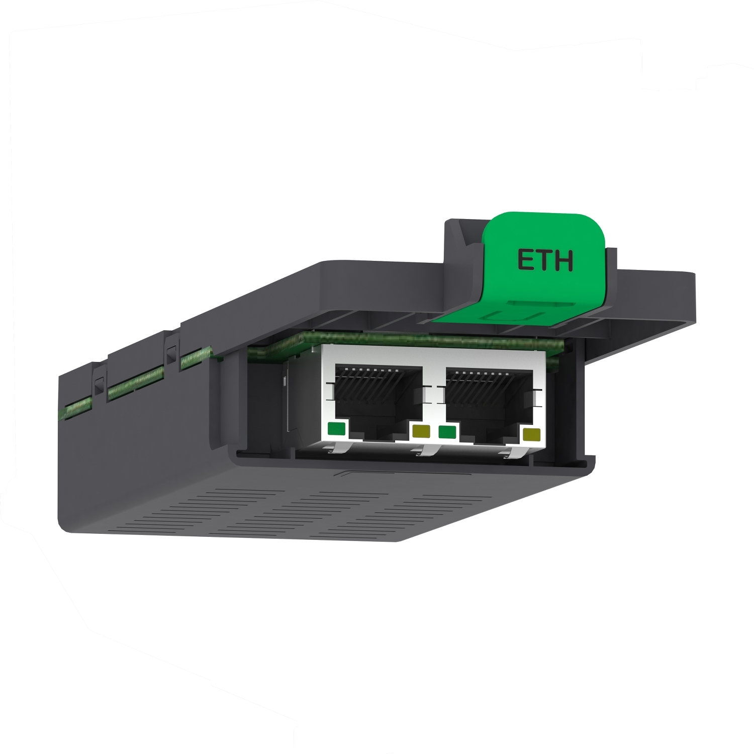 REL51042 Модуль Ethernet TP для слота L Schneider Electric Easergy P5 