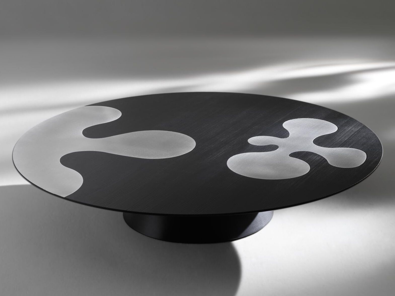 Низкий круглый стол из стали и дерева ALBEDO ISOLE ARCH-00088231 - Вид №7