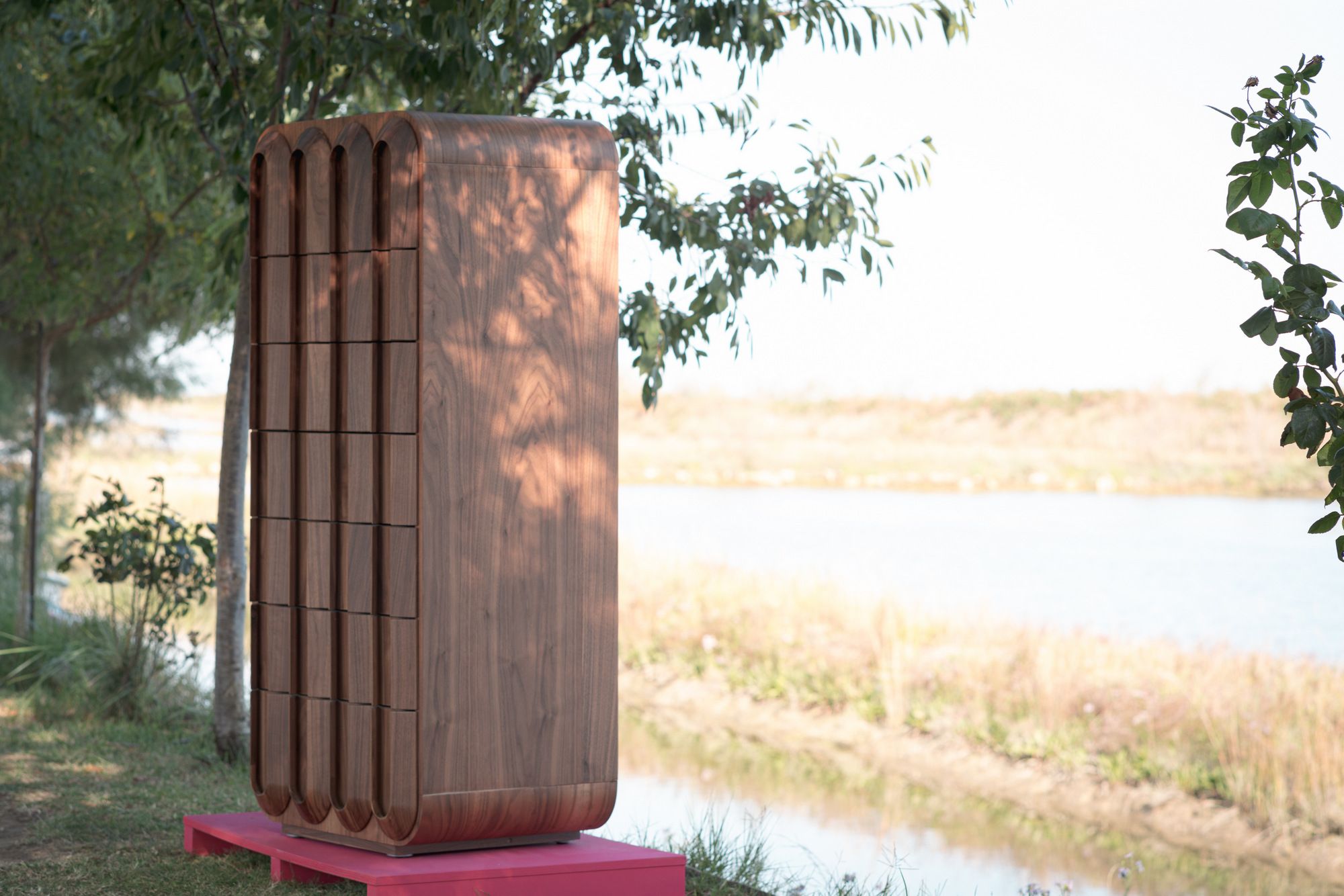 Еженедельник из массива дерева со встроенными ручками Medulum аркады ARCH-00145121 - Вид №8