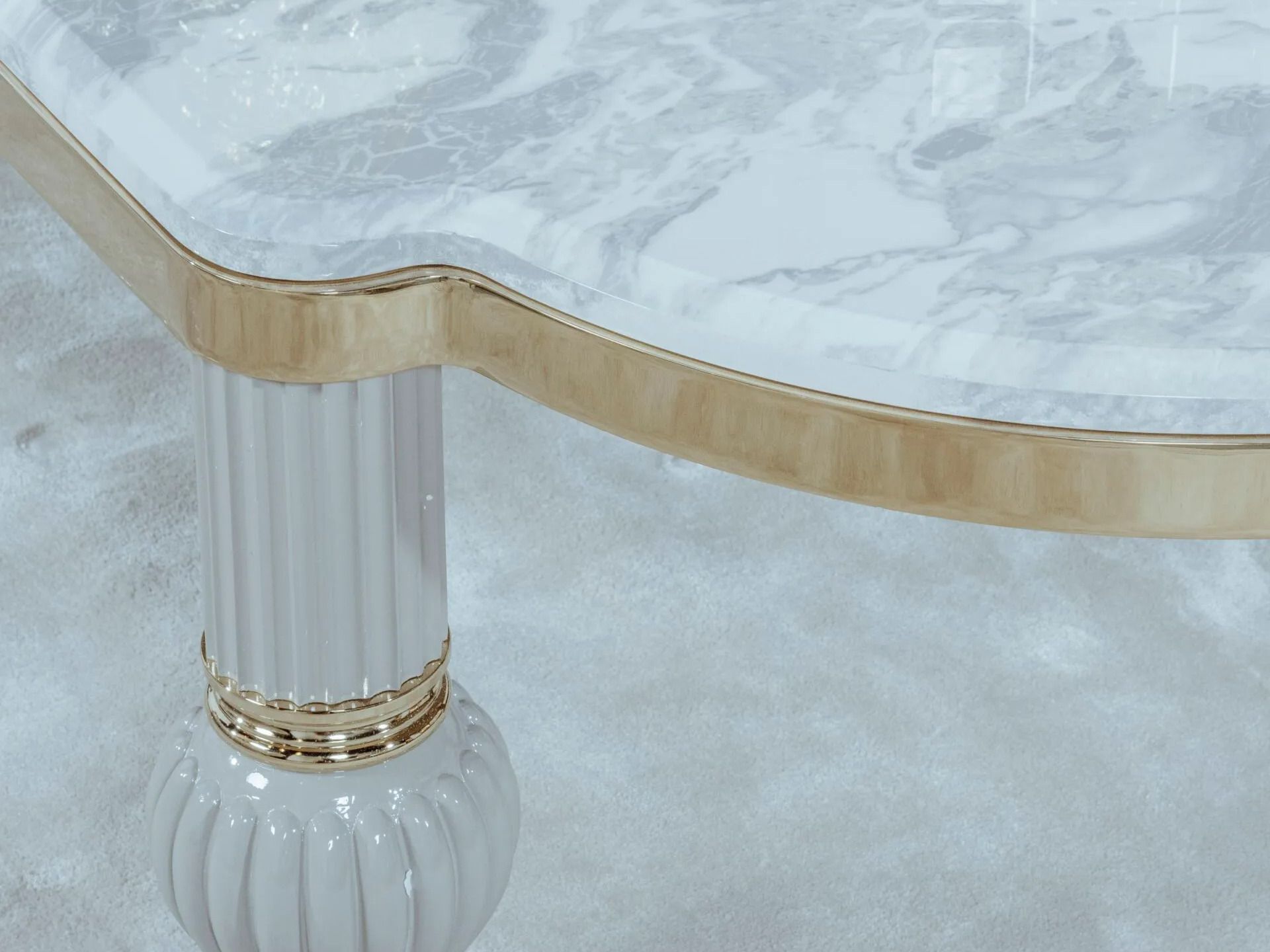 Овальный журнальный столик Zebrano Elsiyum ARCH-00151055 - Вид №5