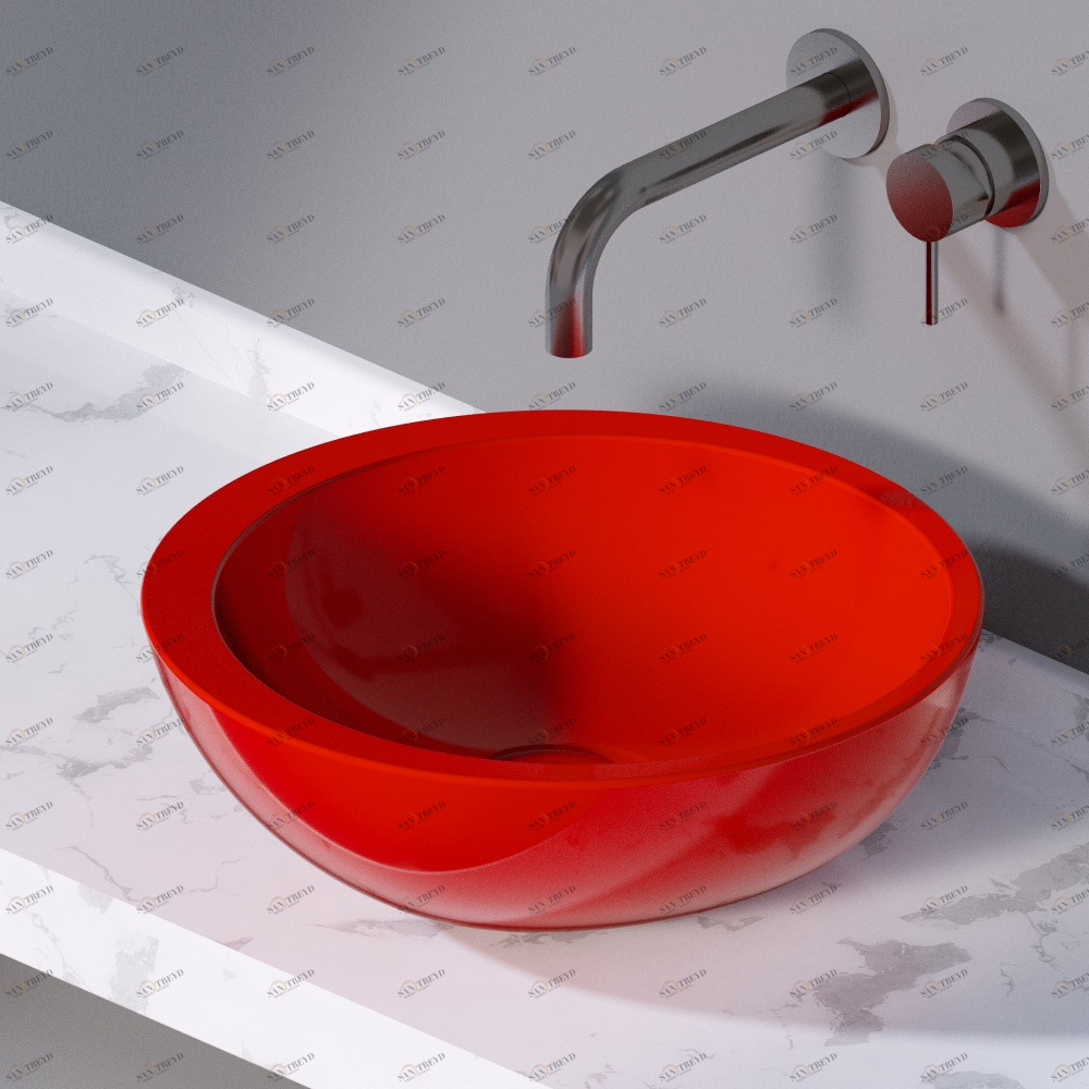 L244125 Накладная раковина на столешницу  круглая A. e T. Italia SPOT AeT ITALIA