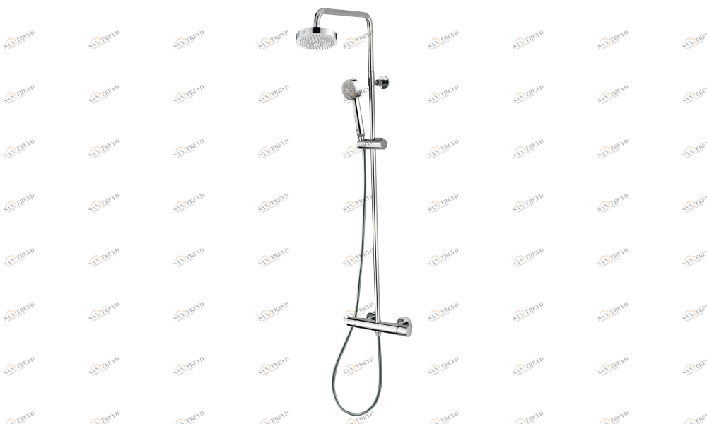 L10046 Душевая колонна DINAMIC/1 Ø 140 mm - Monocomando BOSSINI 