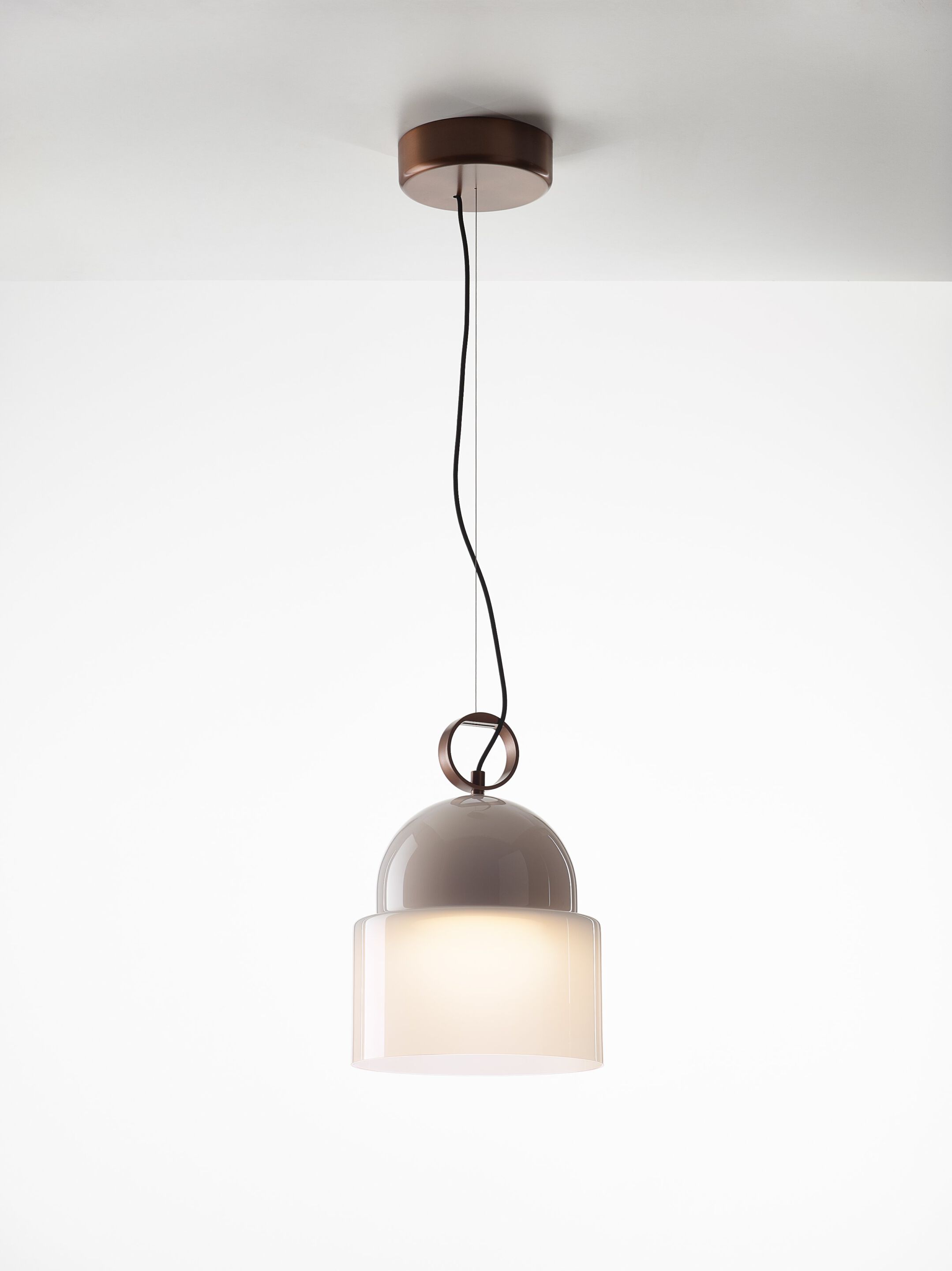 Подвесной светильник из дутого стекла BROKIS купол ARCH-00096747 - Вид №40