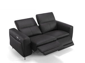 2-местный кожаный диван