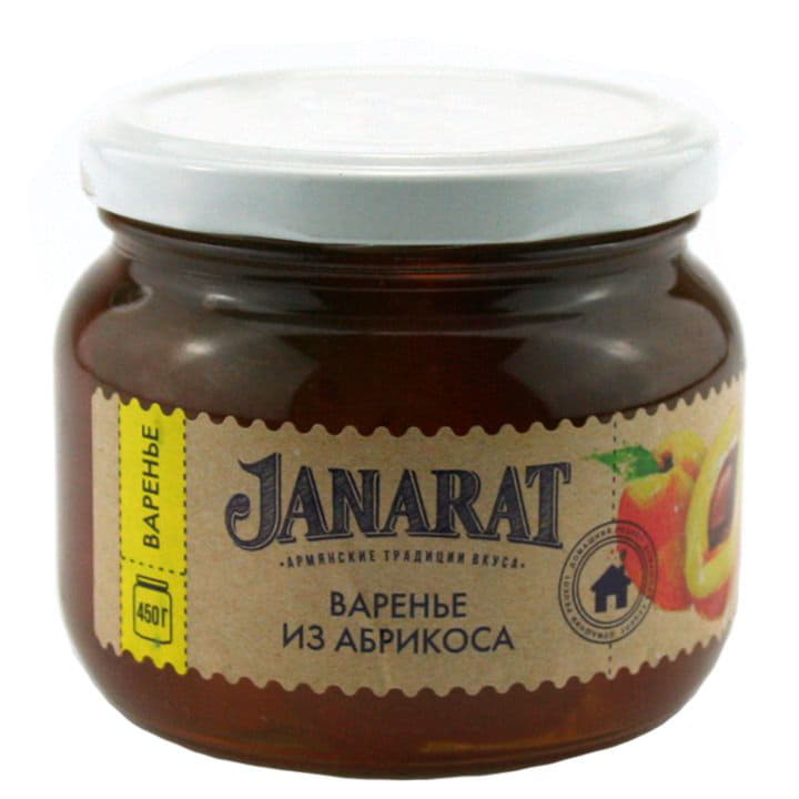Варенье из абрикоса Janarat 450 г Santreyd 9695 - Вид №1