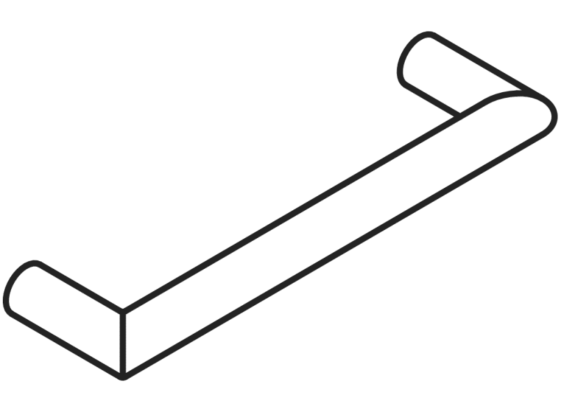 562.13B128 Мебельная ручка ø 13 мм HEWI USA Produkte  - Вид №17