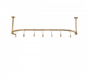 Gentry Home Карниз для штор для душа Shower curtain rail Темное золото GH100469