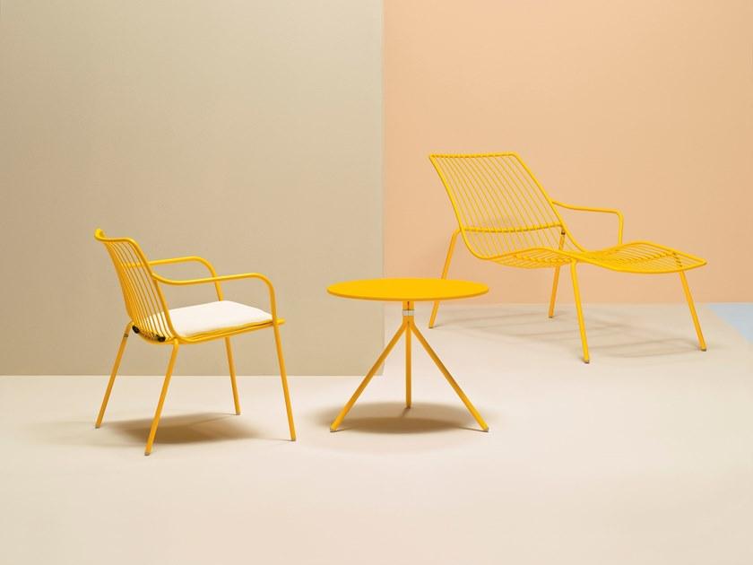 Pedrali Высокий садовый табурет с подставкой для ног Nolita 3657 - Вид №8