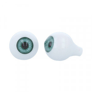 406316 Глаза акриловые для кукол №1 2 шт 8мм зеленые Padico Co