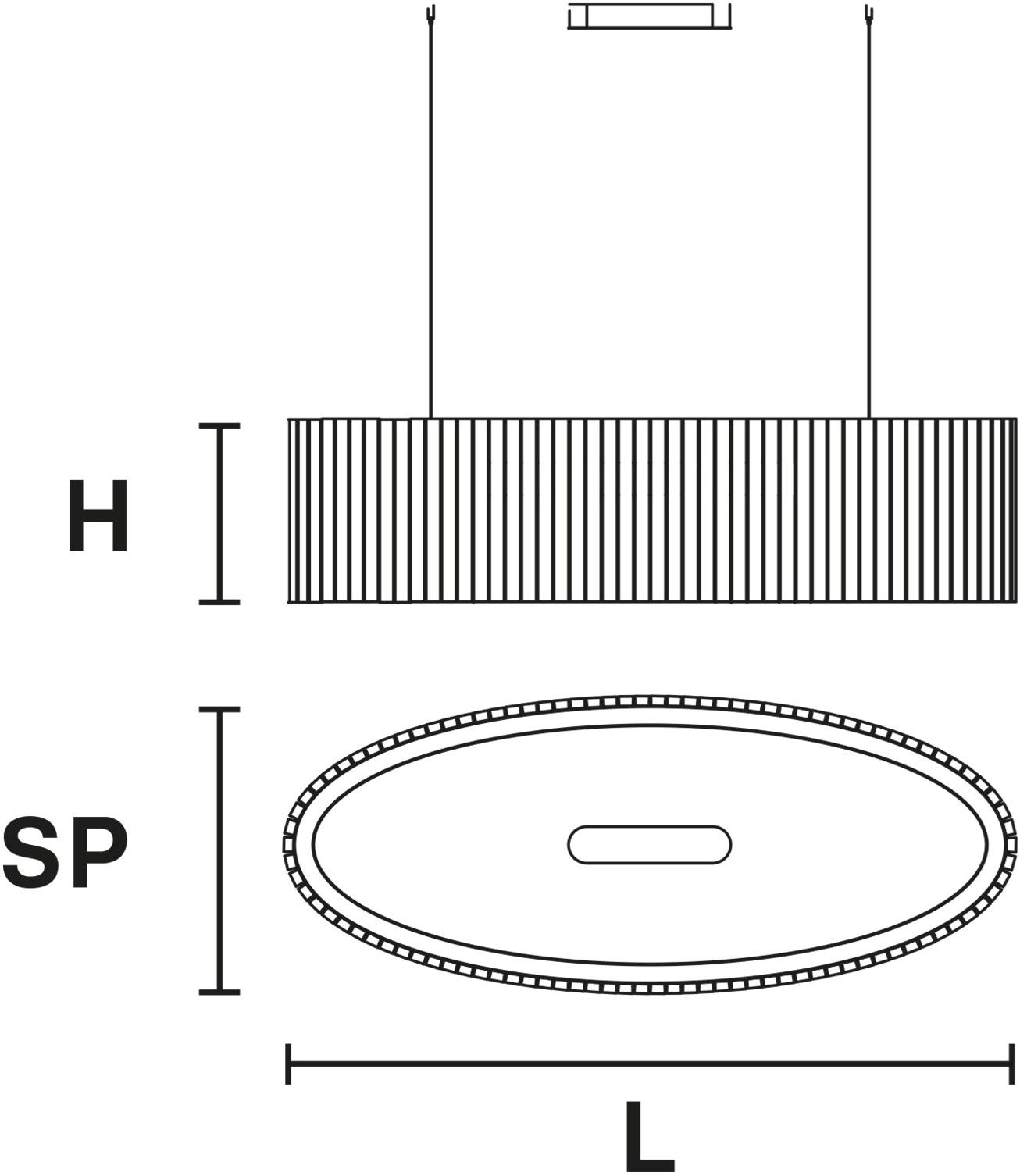 Masiero Подвесной светильник из стекла Vegas sun-id-1358881 - Вид №5
