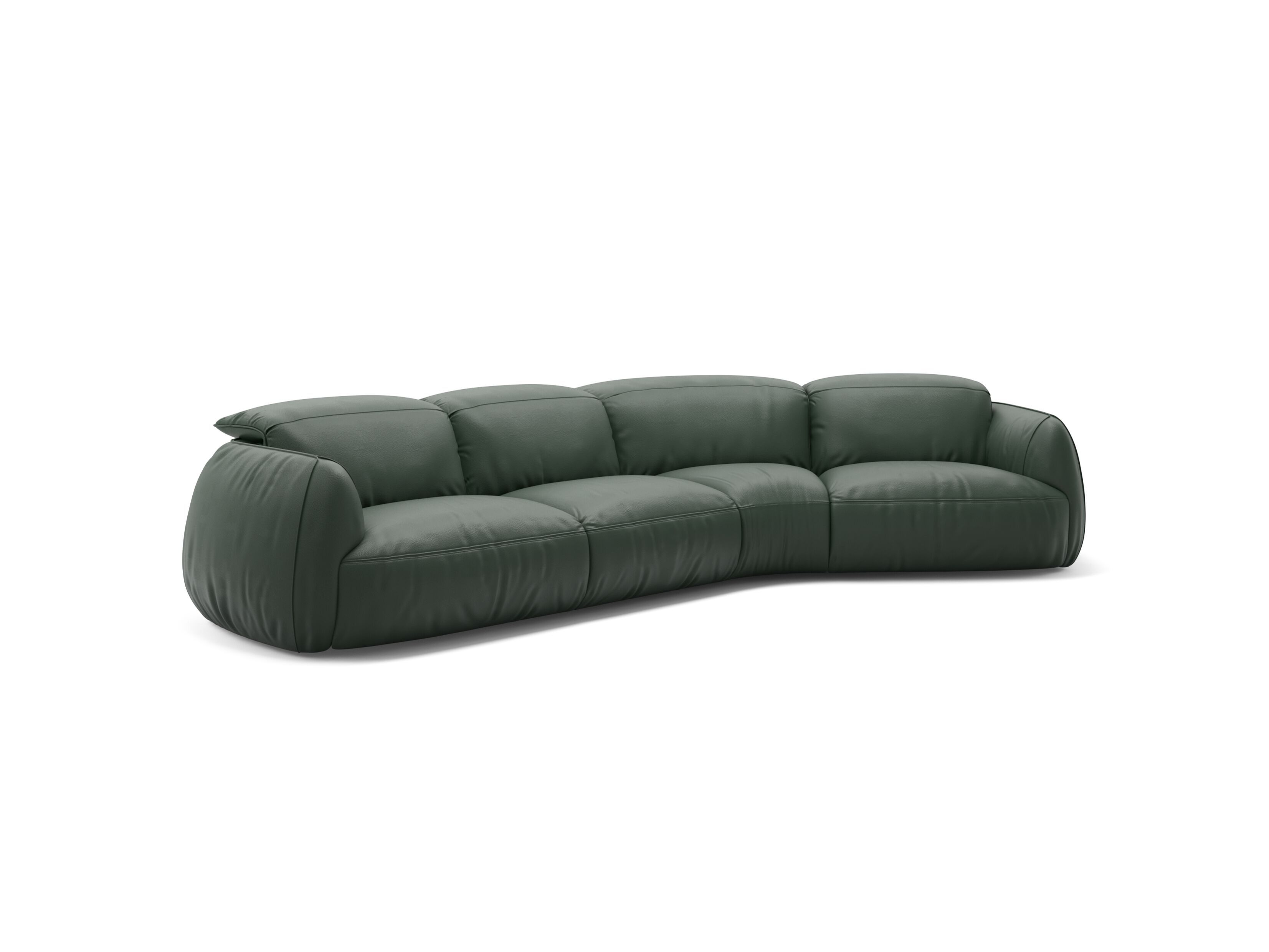 4-местный кожаный диван Natuzzi Italia Mindful ARCH-00077747 - Вид №6