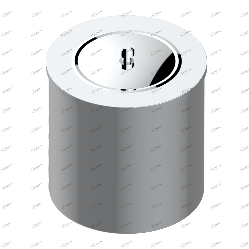 G2N-712CL WASTE BASKET WITH COVER Diameter : 200 mm Thg-paris Froufrou Хром G2N-712CL CAT.A