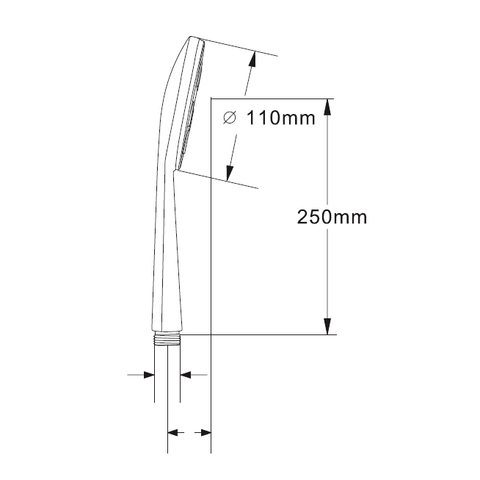 Orange S11cr Душевая система без смесителя в комплекте Хром sun-id-1517042 - Вид №12