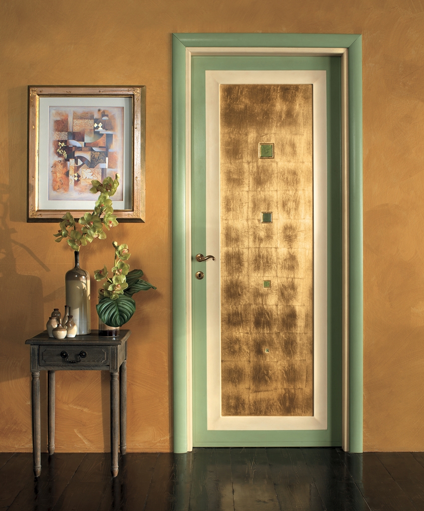 A3 Tifernoit Дверь покрыта сусальным золотом Porte  - Вид №1