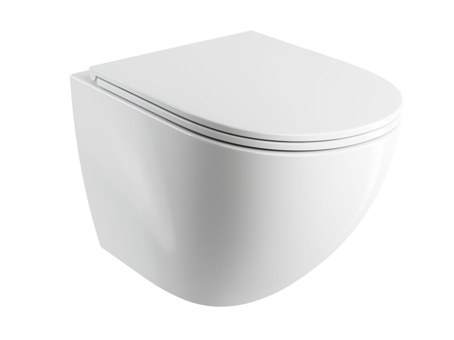 Керамический подвесной туалет без бриды OMNIRES Ottawa Comfort ARCH-00078330