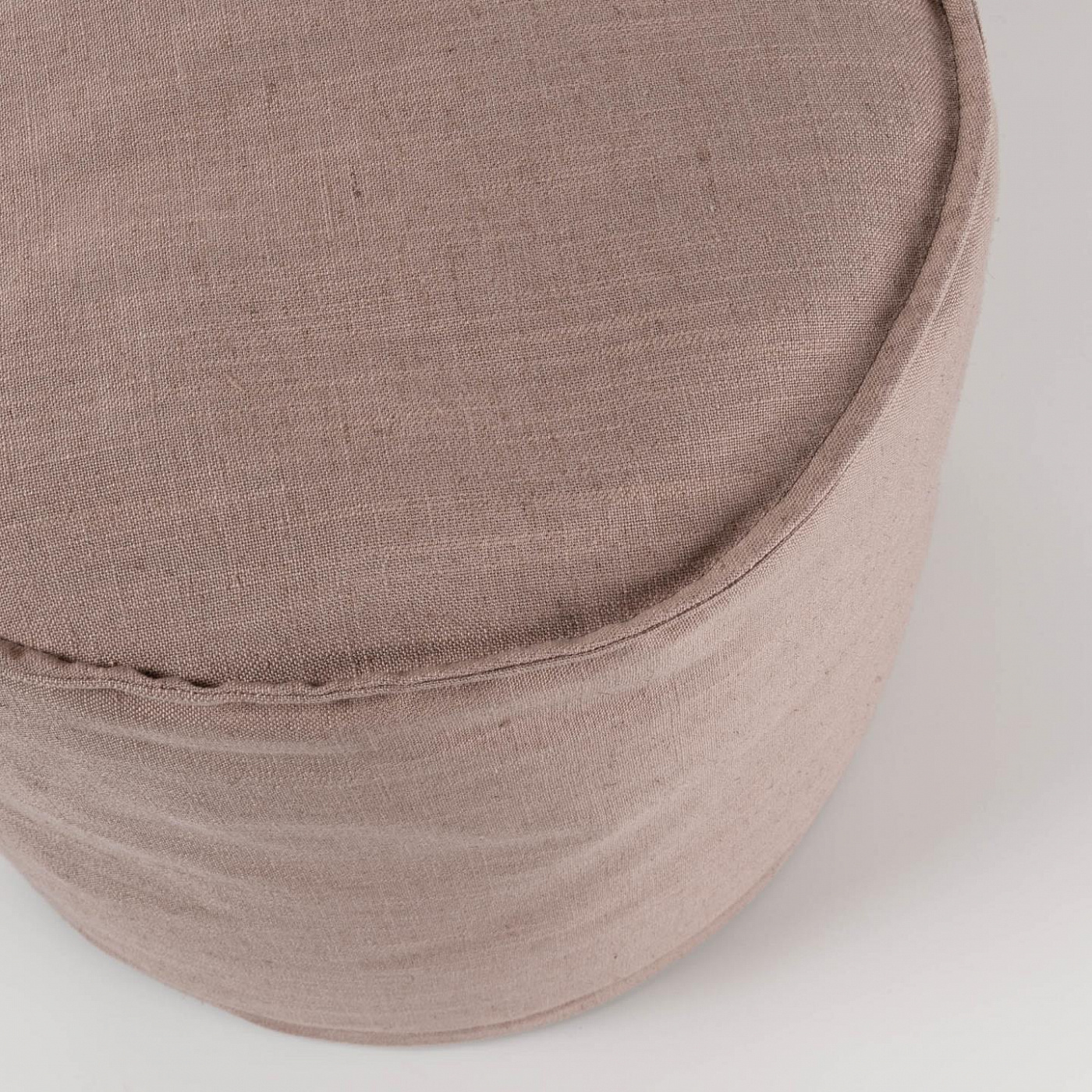 082588 Пуф розовый 42 см La Forma Maelina  - Вид №1