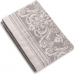 10638716 Яковлевский жаккард Скатерть прямоугольная Яковлевский Жаккард Барокко 140х220см полулен Ткань