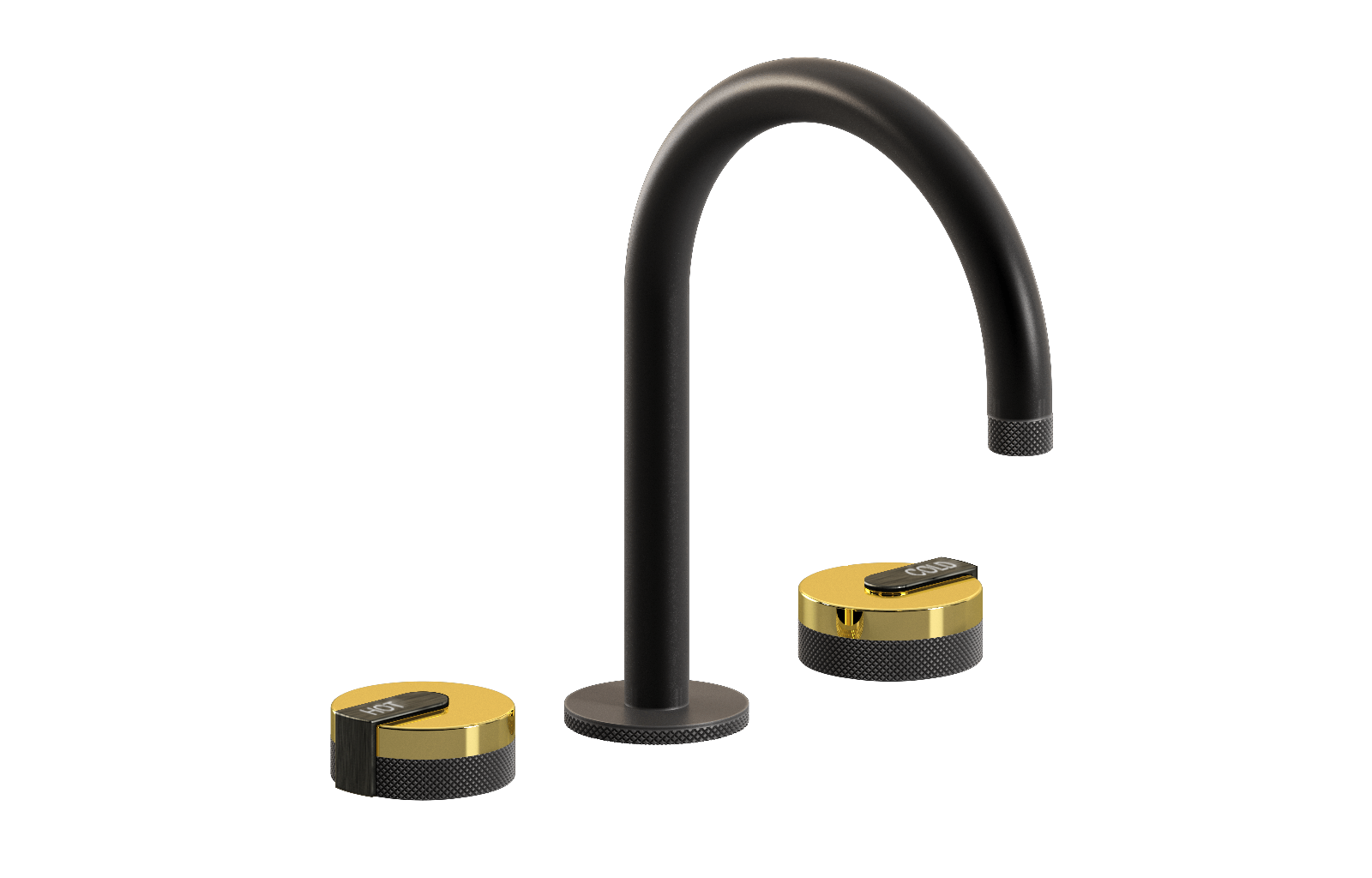 E-11512-R1AU-L1BOX-GM Смеситель для умывальника на 3 отвертия GRAFF MOD+