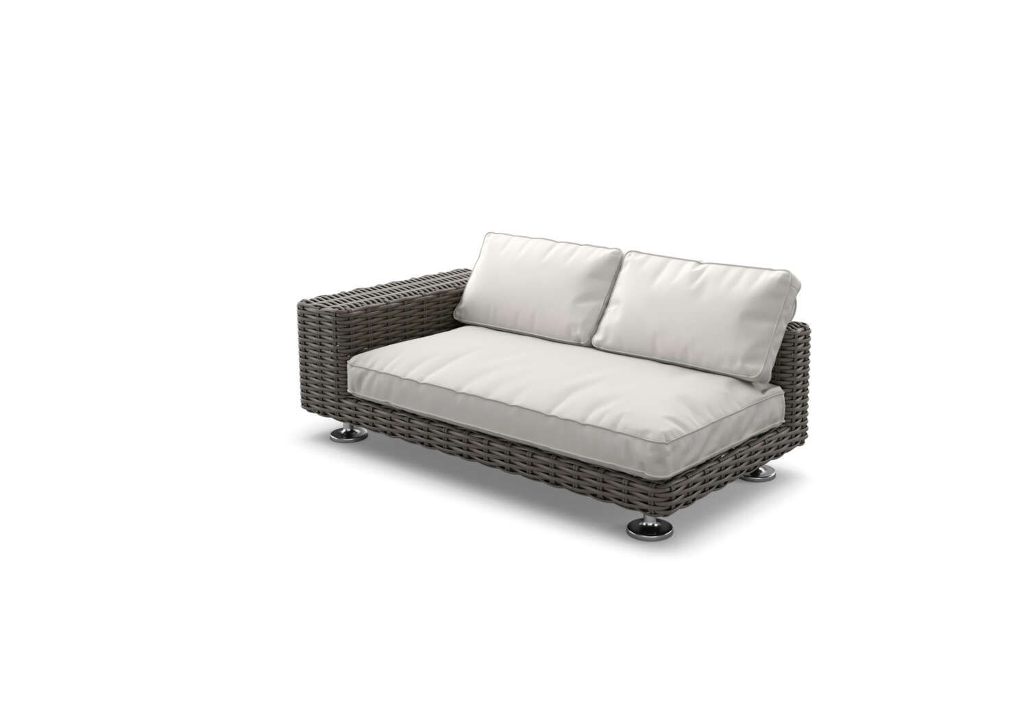 Тканевый модульный садовый диван DEDON Парос ARCH-00110216 - Вид №6