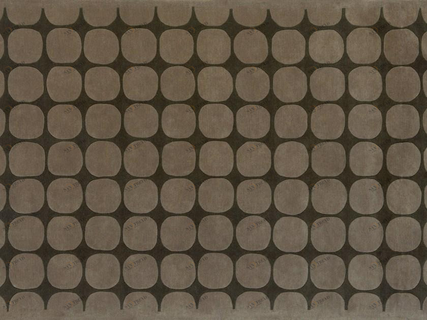 NOW Carpets Шерстяной коврик с геометрическими мотивами  Up-01 