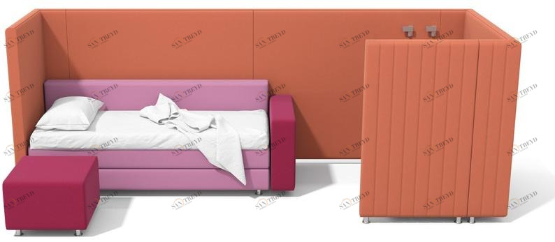 Adrenalina Модульный диван из ткани в современном стиле для контрактного использования Maji sun-id-1367574